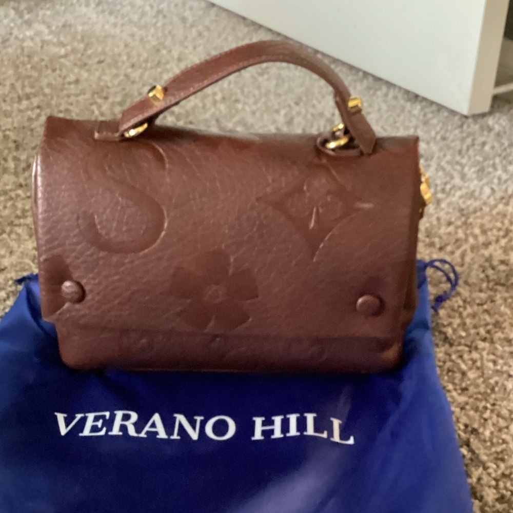 Verano Hill Hana Brown Leather Handbag